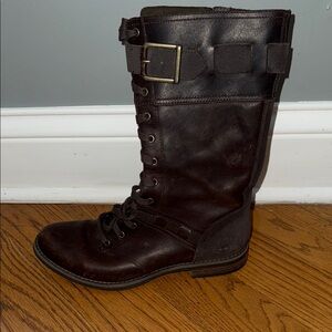 Women's Brown Leather Boots
